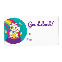 Gato afortunado Maneki Neko Buena Luck Pot de oro