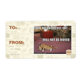 Etiqueta Gato de la desobediencia civil