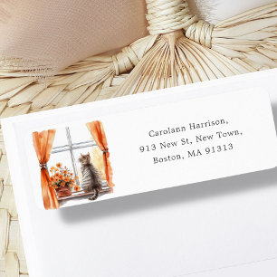 Etiqueta Gato de tabla de corte   Dirección otoño-otoño