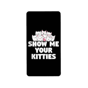 Etiqueta Gato Muéstrame Tus Gatitos