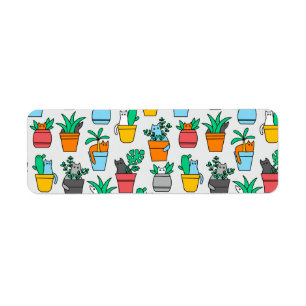 Etiqueta Gatos en macetas de flores