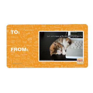 Etiqueta Gatos lol con USB