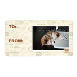 Etiqueta Gatos lol con USB