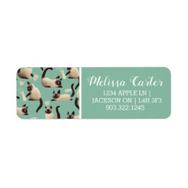 Etiqueta Gatos malvados siameses golpean las cosas