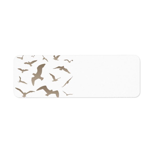 Etiqueta Gaviota (Frente)