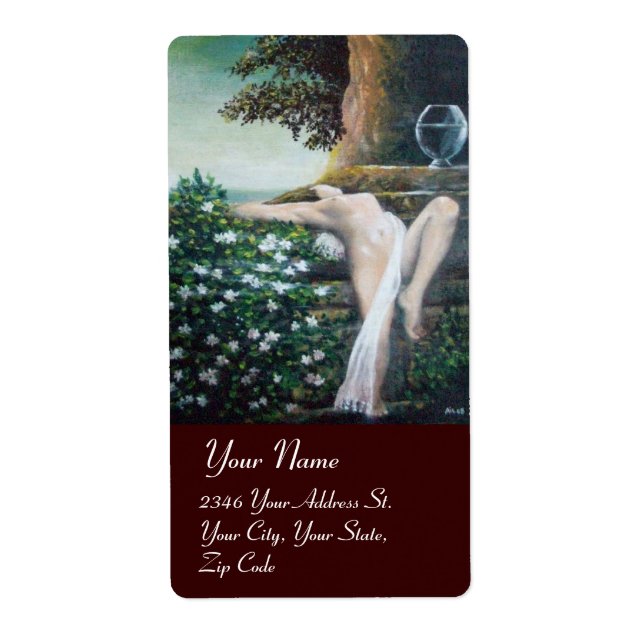 ETIQUETA GEA, MIRTEL Y AGUA (Frente)