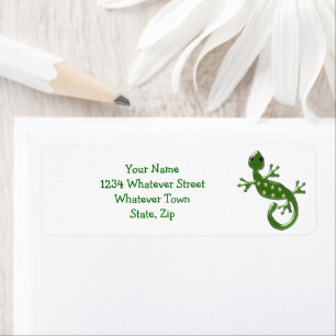 Etiqueta Gecko Lizard