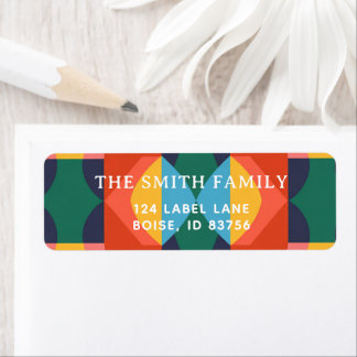 Etiqueta Geometric Address labels