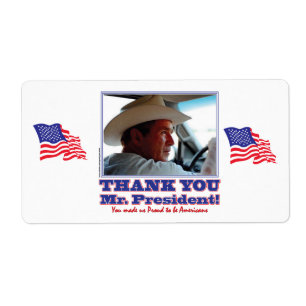Etiqueta ¡George Bush/Gracias!