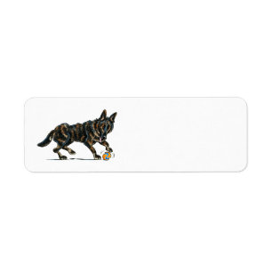 Etiqueta German Shepherd Dax