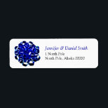 Etiqueta Gift Bow Christmas Card Self Adhesive Sticker<br><div class="desc">Christmas Address Sticker. © TDSwhite - Visit ArtisticPostage. All these seasonal stamps are real, customizable and personalizable United States Postal Service (USPS) postage stamps. They also make great gifts for the Christmas season and holiday season. Click on any of the matching and coordinating Christmas stamps or Christmas card envelope seals...</div>