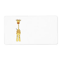 Giraffe de Cute Alto. Personalizado Animal.