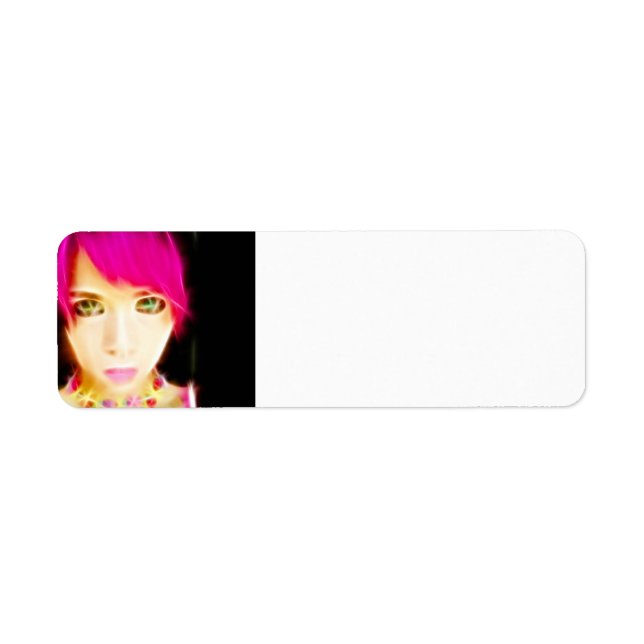 Etiqueta GirlFace 8 (Frente)