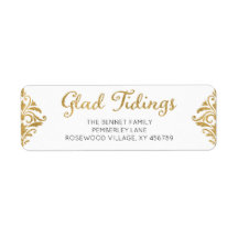 Glad Tidings Navidades Dirección de Retorno