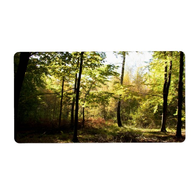 Etiqueta Glade de bosque (Frente)