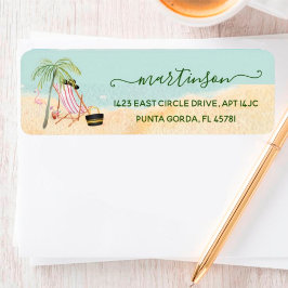 Etiqueta Glam Love Beach Gorra Bag