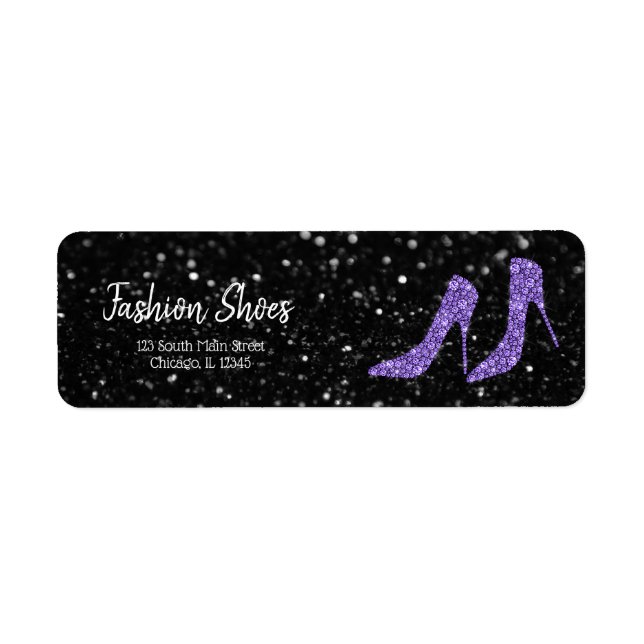 Etiqueta Glam Shoes High Heels (Frente)