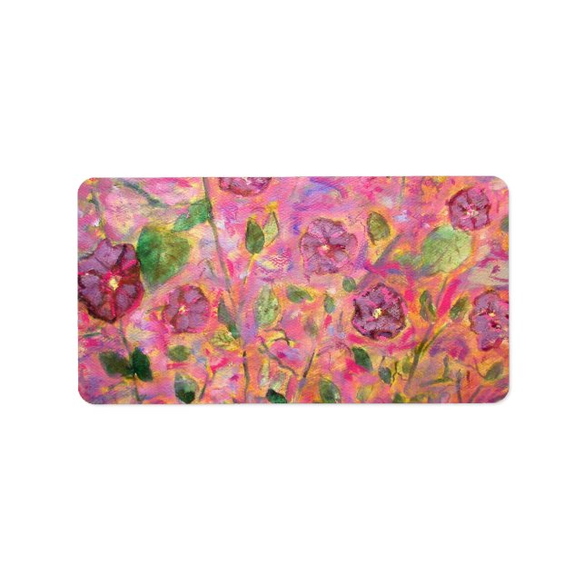 Etiqueta Glorias de la mañana (Frente)