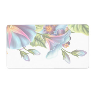 Etiqueta Glorias de la mañana pintadas