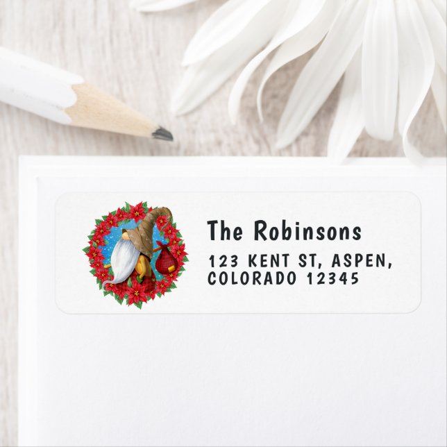 Etiqueta Gnome Navidades nórdicos (In situ)