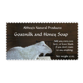 Etiqueta Goat Milk Soap Label - 1