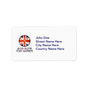 Etiqueta God Save the Queen