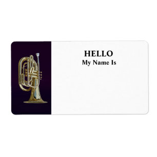 Etiqueta Golden Brass Euphonium