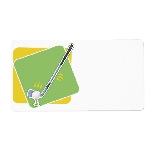 Etiqueta Golf (Frente)