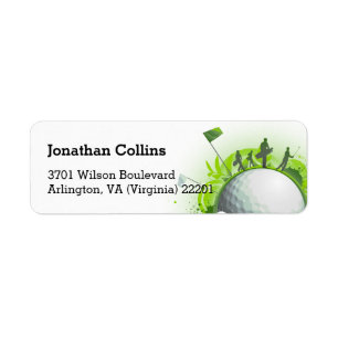 Etiqueta Golf personalizado   Deporte