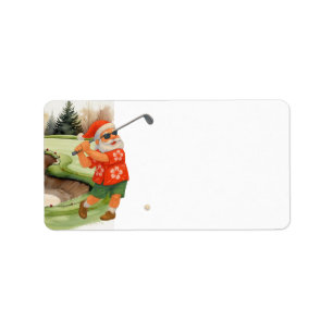 Etiqueta Golf Santa: Navidades de golf en julio
