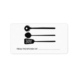 Etiqueta Goodies de cocina casera