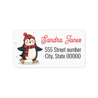 Etiqueta Gorgeous address labels holiday