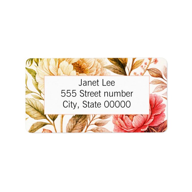 Etiqueta Gorgeous one of a-kind address labels (Frente)