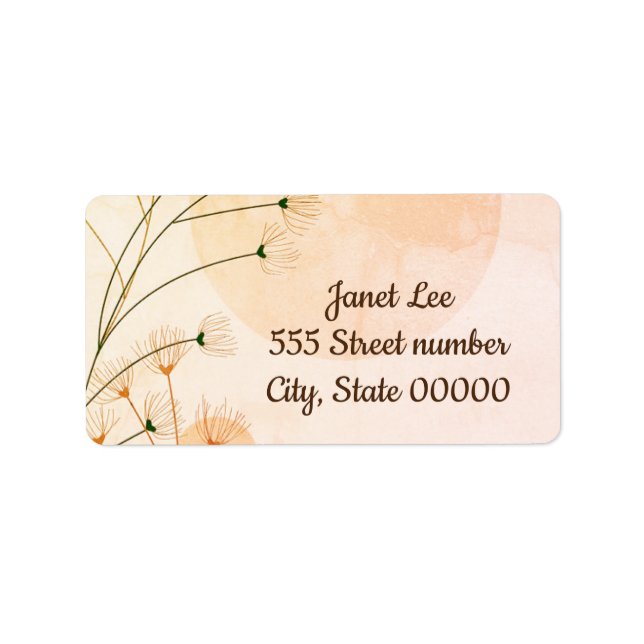 Etiqueta Gorgeous one of a-kind address labels (Frente)
