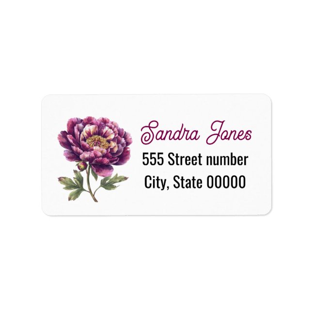 Etiqueta Gorgeous one of a-kind address labels (Frente)