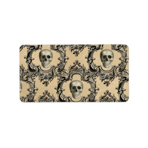 Etiqueta Gótico Skeleton Gothic