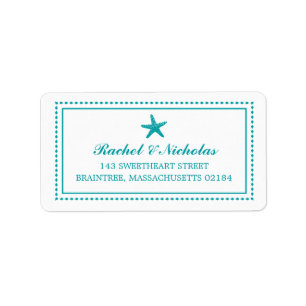 Etiqueta Graceus Starfish   Dirección de correo