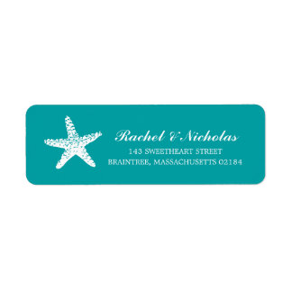 Etiqueta Graceus Starfish | Dirección de devolución