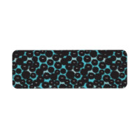 Graciosos monstruos esponjosos negros