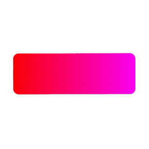 Etiqueta Gradiente de Magenta a Rojo