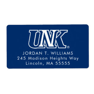Etiqueta Graduado de UNK Lopers