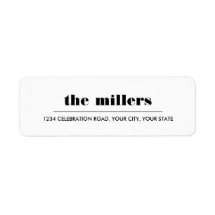 Etiqueta Gráfico mínimo   Hipster blanco y negro