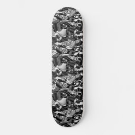 Etiqueta Grafitti Pattered Skateboard