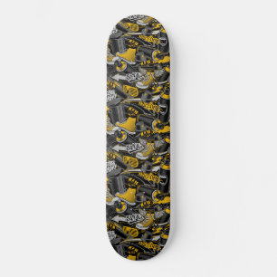 Etiqueta Grafitti Pattered Skateboard