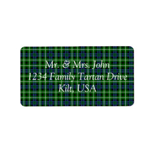 Etiqueta Graham Tartan