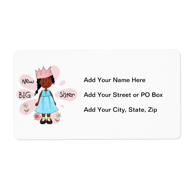 Etiqueta Gran Hermana de África (Frente)