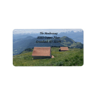 Etiqueta Graneros viejos de Rigi Kulm
