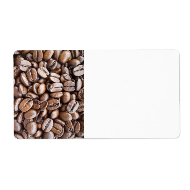 Etiqueta Granos de café (Frente)