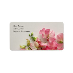 Etiqueta Granos dulces rosados frescos