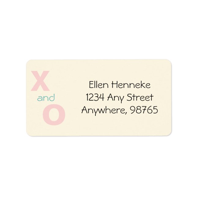 Etiqueta Great Big Hug and Kiss (Frente)